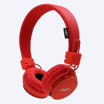 China NIA X2 Bluetooth Headband Wireless Stereo and Wired Earphone with TF Card, FM Radio/Outpu Audio Input/Support, Factory Supplier for sale