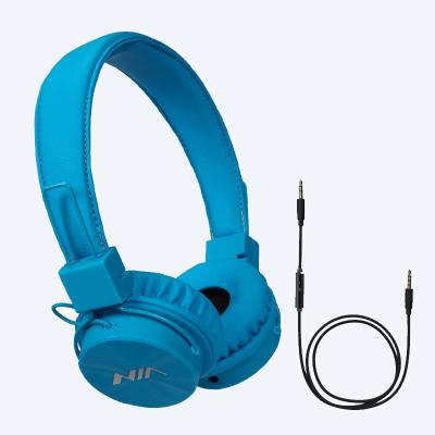 China NIA-A3 Headband Headband Headphone 2 Headset 2 Ports Free Aerial Funny Stereo Wired Ear Headphones For Kids for sale