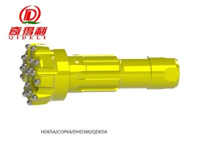 China Poli brocas del martillo del pozo de agua de 64 - de 165m m, brocas de alta resistencia de la roca del carburo en venta