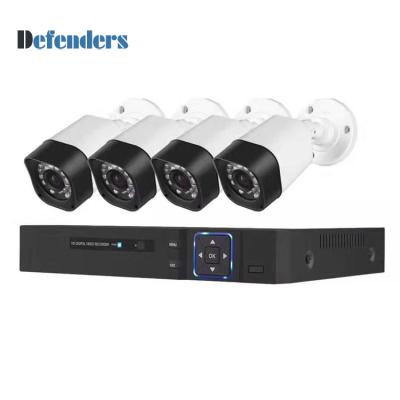 China Waterproof / Waterproof 1080P 4CH DVR KIT With 4pcs cheap plastic camera and 1pc DVR for sale