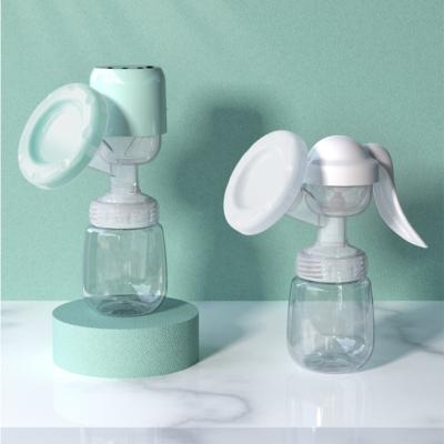 China BPA Free With 51Kpa (382.5mmHg) Vacuum Suction Silicone Manual Breast Pump for sale