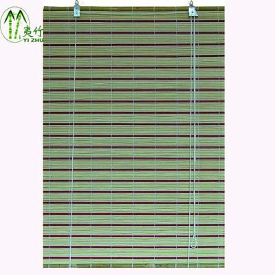 China 2019 New Style Yihua Venetian Chinese Bamboo Curtains Roll Up Woven Roman Bamboo Curtain for sale