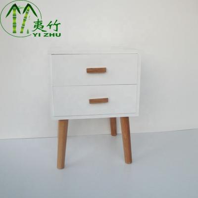 China Viable hot sale yihua living room wooden mdf end table with storage drawer for sale