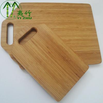 China 2021 New Design Hot Sale Stocked High Quality 100% Natural Bamboo Cutting Board for sale