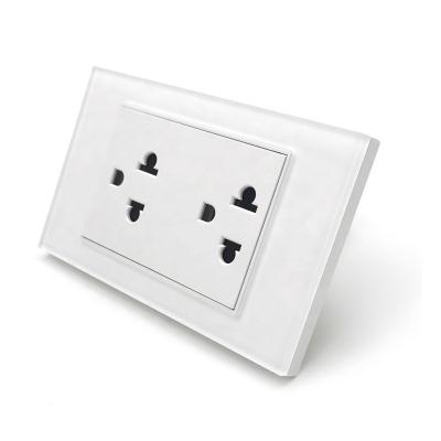 China Commercial/Industrial/Hospita/Wenzhou Wholesale Multipurpose Electrical Outlet Double Thailand Acrylic Wall Outlet Set for sale