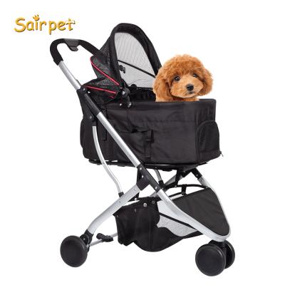 China Sustainable Dog Stroller Pet Pet Travel Stroller Pet Stroller For Cats Dogs for sale