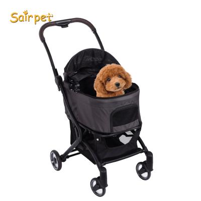 China High Quality Viable Pet Walker Stroller 4 Wheels Pet Stroller Luxury Pet Travel Tool Stroller for sale