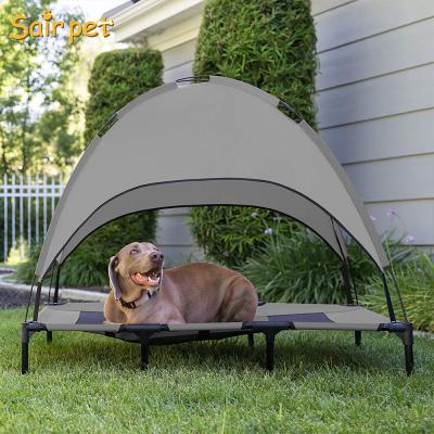 China Travel Travel Dog Beds Waterproof Outdoor Pet Tent With Canopy Pet Beds For Camping for sale