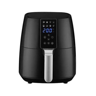 China Easy Operate Smart Health 3.8L Electric Multifunction Fryer With LCD Display Digital Air Fryer for sale