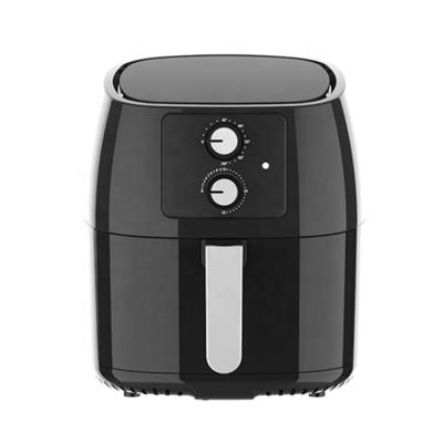 China Hotel 4.5 Quart Electric Manual Air-Pot Air Fryer Oil Free Oven For Fries, Roast, Bake, Grill, Dehydrate for sale