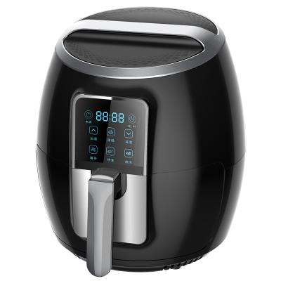 China Easy Operate New Style 1800w Digital Display With 7 Presets Oilless Air Fryer 5.5L/7.0L for sale