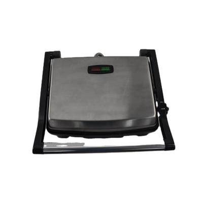 China Outdoor Panini Press Grill Sandwich Maker With Non Stick Coated Plates for sale