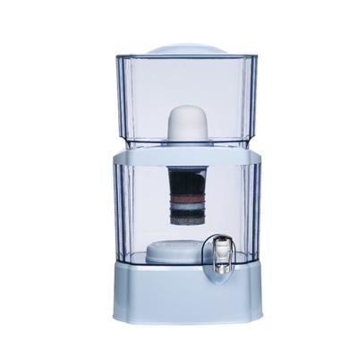 China 5 Crisol JEWIN brand 24L mineral water filter pot ceramica agua de capa de filtro with 7 stage filters for sale