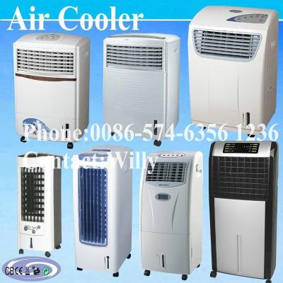 China ABS 10l water tank air cooler /mobile remote control mobile cooler/remote control air cooler for sale