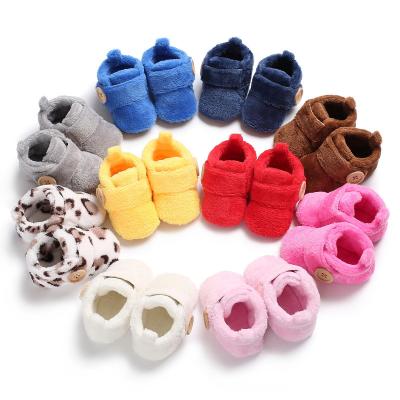 China Colorful Baby Winter Furry Boots Coral Velvet Cold Protection Keep Warm Designer Winter Boots for Babies for sale