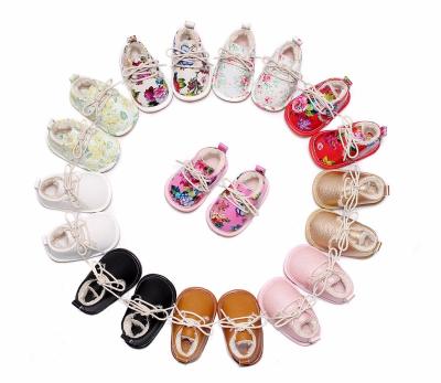 China New Winter Leather Warmth Baby Casual Shoes Kids Girls First Walker Infant Casual Shoes for sale