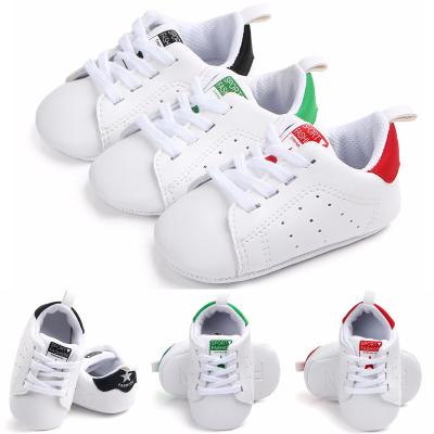 China New Baby Casual Shoes Pu Leather Breathable Lace Up Children's Sports Casual Shoes for Baby for sale