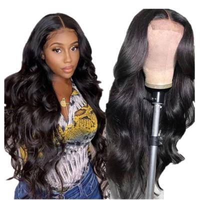 China Body Wave Hair 4*4 5*5 6*6 30 Inch Body Wave Hd Lace Closure Wig Free Part 4x4 Hair Wigs for sale