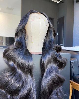 China Wholesale 10a water wave HAIR straight highlight 100% transparent lace hair wigs,12wholesale wigs 100% hair sellers for sale