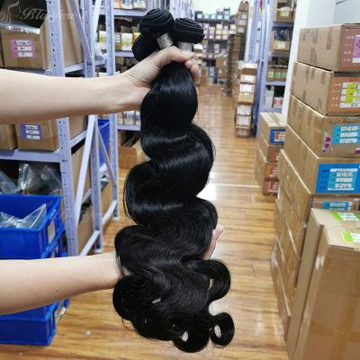 China Free Sample Body Wave Virgin Brazilian Hair Bundles Wholesale Hair Bundle Distributors, 100% Raw Hair Extension Bundle for sale