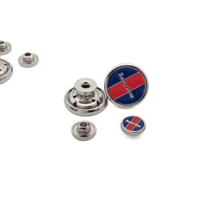 China Wholesale Fancy Dry Cleaning Jeans Buttons To Customize Logo Custom Shirt Button Embossed for sale