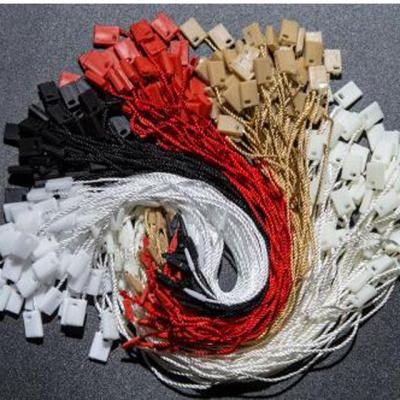 China Cheap Common Colorful Polyester Hang Tag String For Clothing Twine Tag Pin Seal Cord Viable Wholesale for sale