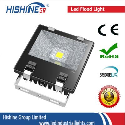 China Black 100W COB Outdoor LED Flood Lights High Efficiency Bridgelux chip for sale