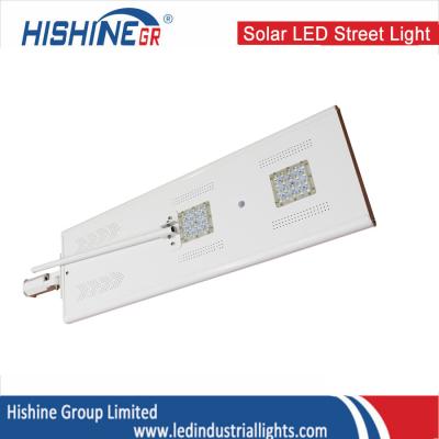 China White Solar LED Street Light Motion Sensor , 40W Solar Powered Street Lights for sale