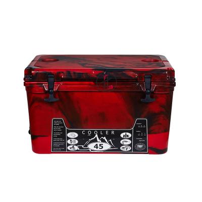 China Hot Selling Waterproof Recycle Ice Cooler Box Beer Bottle Cooler Rotomolded Cooler Camping Box for sale