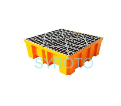 China Suitable for Plastic Oil Drum Drum Spill Pallet for sale