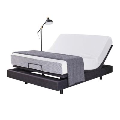 China Adjustable Slot (Size) Nice Electric Bed Adjustable Electric Bed Frame Queen Size Mechanism Bed Price for sale