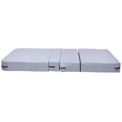 China Foldable Ready To Ship Foldable Gray Cotton Foam Bedsore Anti-Decubitus Environmental Protection Mattress for sale