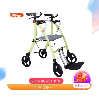 China Newcomer Durable Walking Aid Rollator Walker Medic Walking Aids For The Elderly for sale