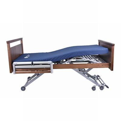 China Factory Household Convenient Care Product 2 Cranks Manual Bed With Wheelchair for sale