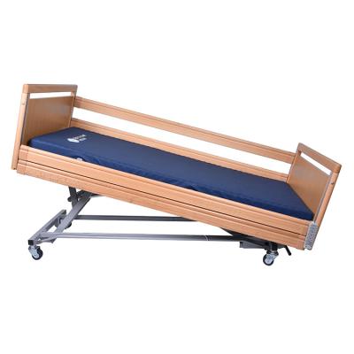 China With Brake System 5 Function Central Multifunctional Medical Bed Home Care Elderly Nursing Electric Luxury Bed for sale