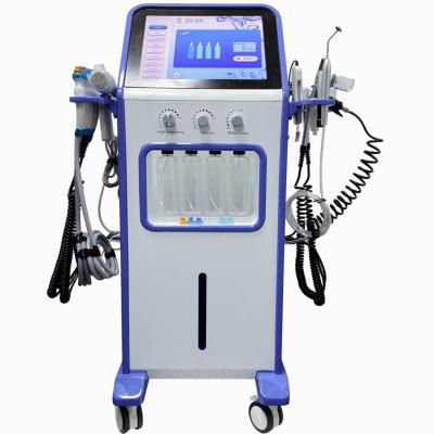 China Pigment Removal 13 In 1 Spa Treatment Systems Solution Aqua Peel Hydra Skin Facial Microdermabrasion RF Hydra Aqua Peel Machine For Salon for sale