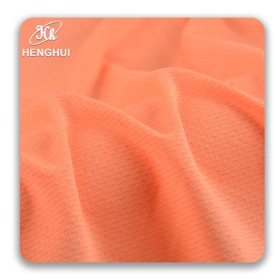 China Wicking knitted jacquard/balloon sportswear fabric 150g polyester spring shirt elastic dipping fabric for sale