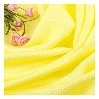 China In-stock QUICK DRY plain viscose plain blend fabric for summer apparel and shirt spring dress breathable woven fabric for sale