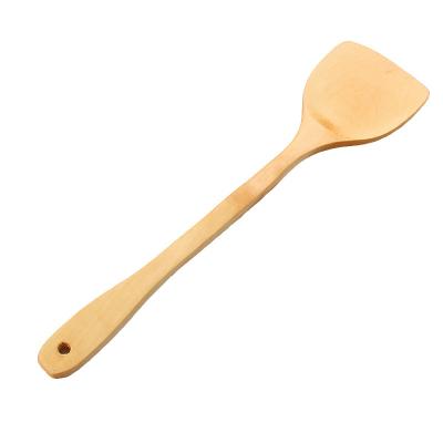 China 2022 TOP Sale Wholesale Extra Long Handled Bamboo and Crepe Wooden Turner Viable for sale