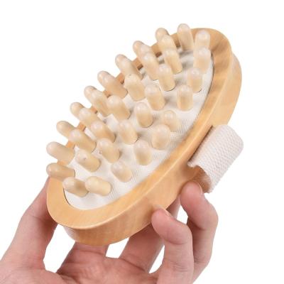 China OEM High Quality Hand Held Personal Roller Wooden Body Foot Massager for sale