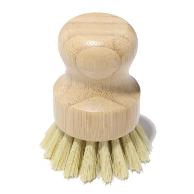 China Sustainable Cleaning Brush Stiffens Bamboo High Quality Environmental Friendly Natural Hand With Sustainable Sisal Bristle Formed 3000 Pcs for sale