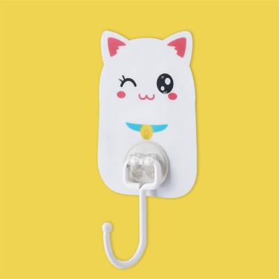 Chine Cute Cartoon CLASSIC Super Strong Hole Free Traceless Bathroom Hanging Hook à vendre