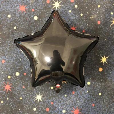 Chine party decoration STAR PENTAGON MOVIE BALLOON birthday wedding holiday party monochrome aluminum decorative balloon à vendre