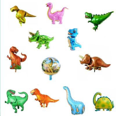 China New Dragon King Dragon Thunder Dragon Triangle Balloon Movie Party Decoration Dinosaur Decorative Balloon Dinosaur Theme Aluminum Party à venda