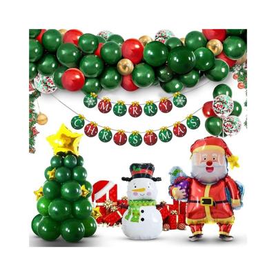 China High Quality Cozy Party Decoration Touch Event Balloon Set Christmas Balloons Decoration Kit Christmas Decoration Supplier à venda