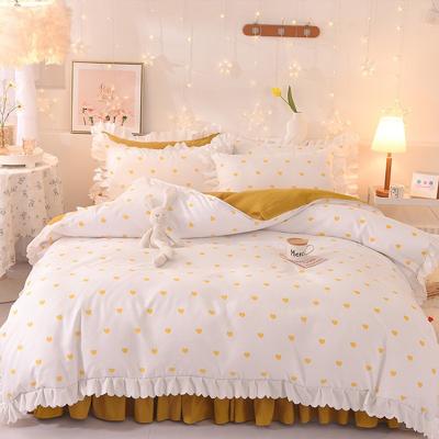 China High Quality And Beautiful Direct Selling Polyester Bedding Set Bedding Sheet Set Bedding Therapy Bedding Set for sale