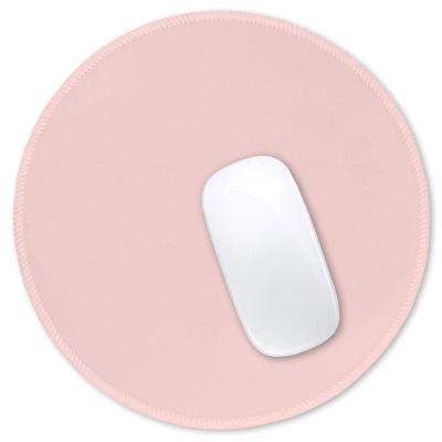 China Gaming Customzied OEM Model - Non-slip Round Rubber Mouse Pad Stitched Edge Mouse Pad for sale