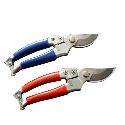 China Zinc Alloy Anti-Slip Handle Custom Color With PVC Grips High Quality Professional Garden Pruning Shears for sale