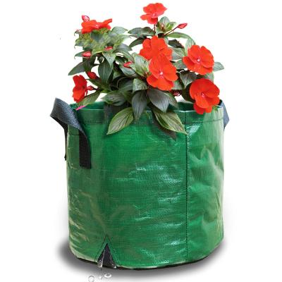 China 1-15 Gallon PE Garden Plant Durable Stylish Durable Nursery Bag Nonwoven Bag For Planting PE Grow Bag for sale