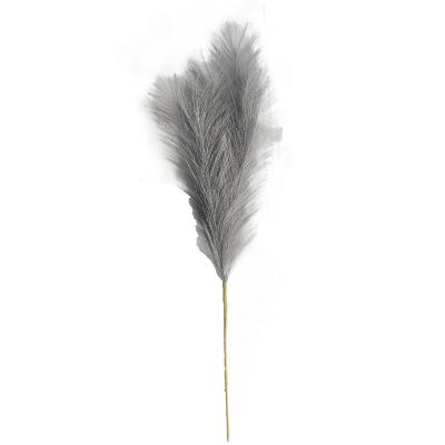 China Amazon Garden Faux Silk Pampas Reed Decoration Multicolor Faux Garden Silk Pampas Grass for sale